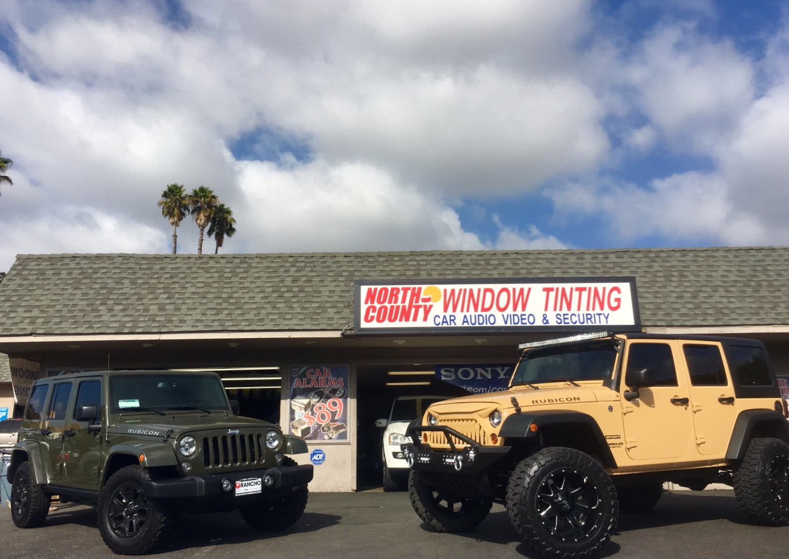 North County Window Tinting logo