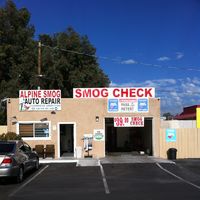 Alpine Smog & Auto Repair logo