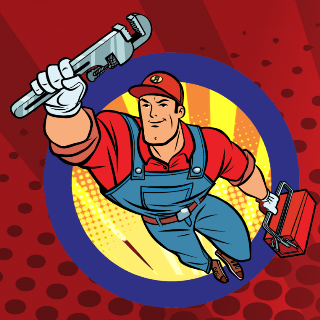 Mr. Rogers Neighborhood Plumbing logo