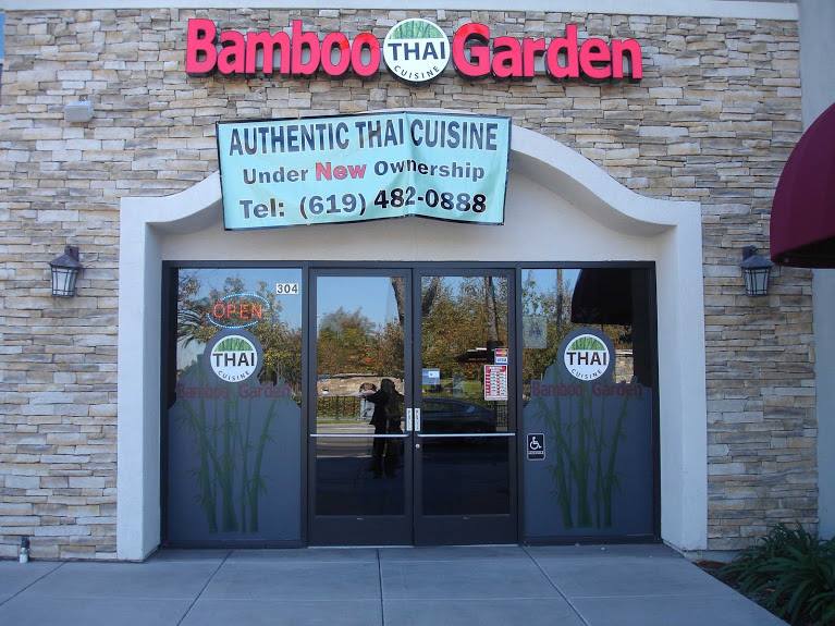 Bamboo Garden Thai Cuisine Chula Vista, CA Orange Book